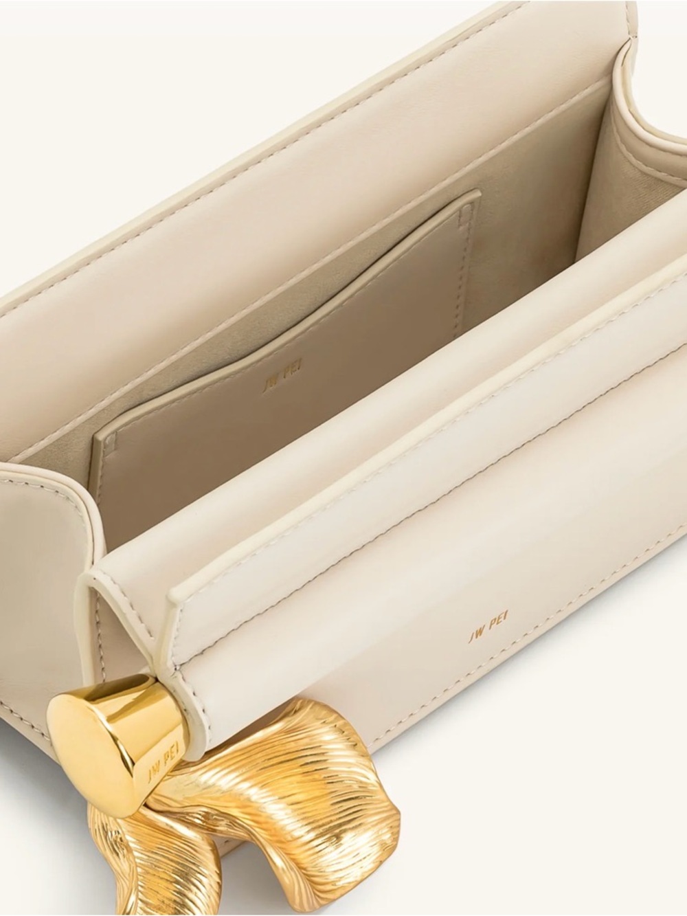 JW PEI Clutch with Gold Leaf Charm - Picture 2 of 6